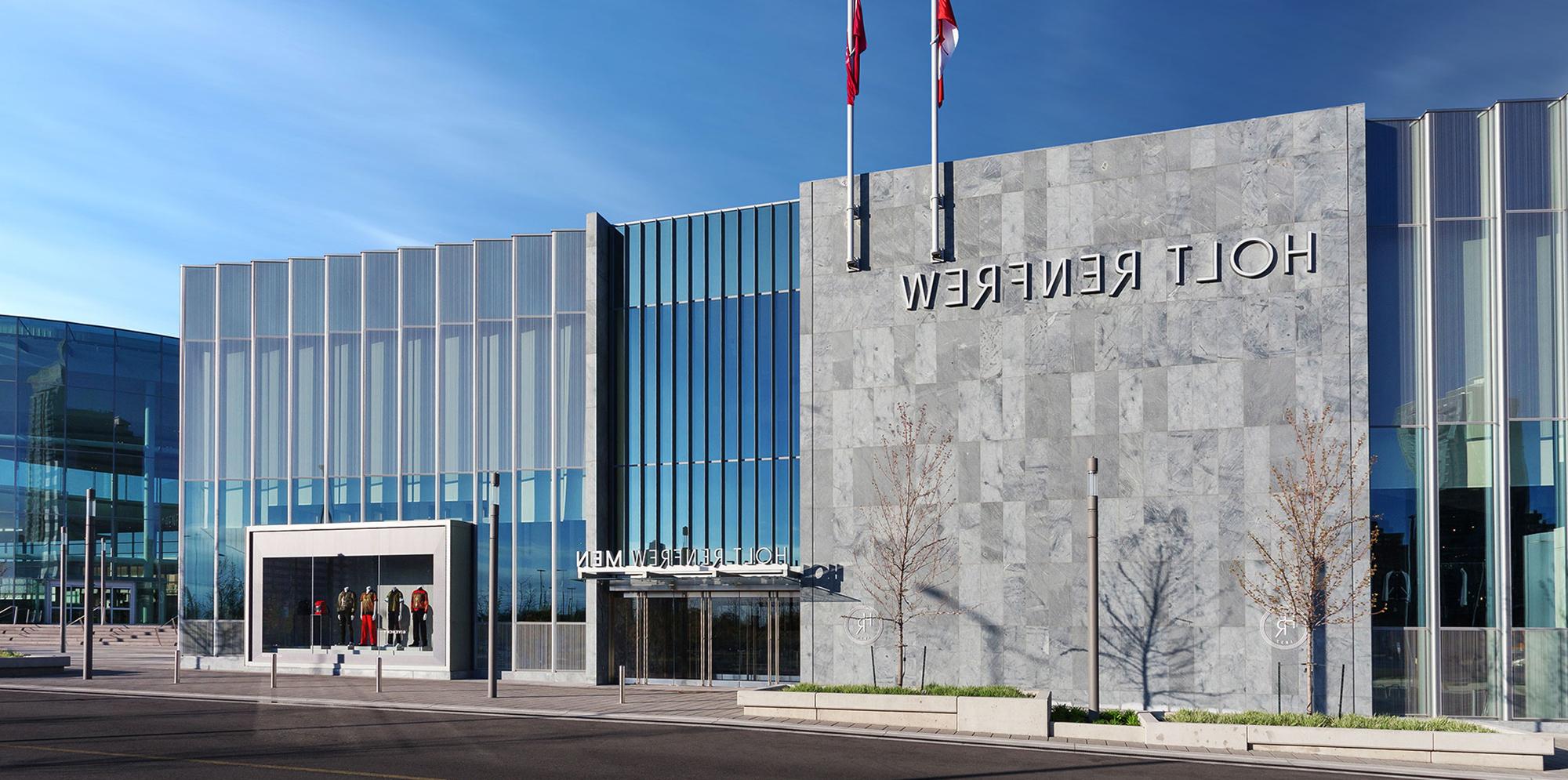 Exterior of Holt Renfrew Square One